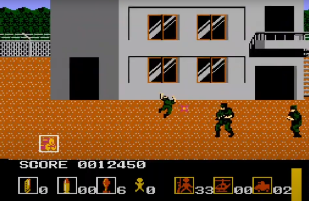 Operation Wolf Gameplay NES