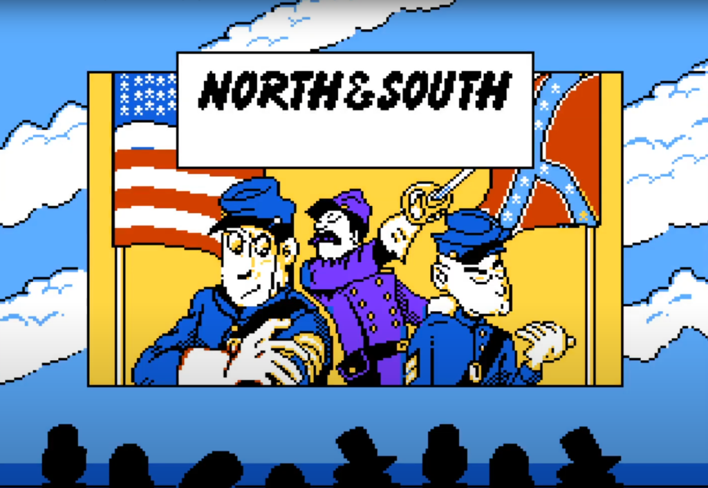 North and South Startbild am NES