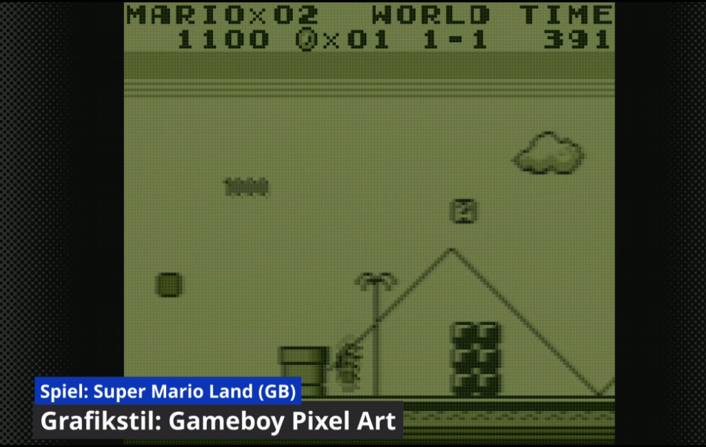 Game Boy Pixel Art Beispiel